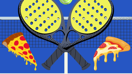 Padel og pizza - Klik for at tilmelde dig